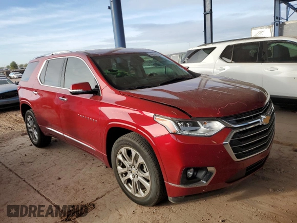 2018 Chevrolet Traverse Premier with VIN 1GNERKKW4JJ141004, listed as a Copart auction lot 44819645 with 26,175 mi miles and Salvage Title. Bid and sale history available at carsss.com. Image 4.