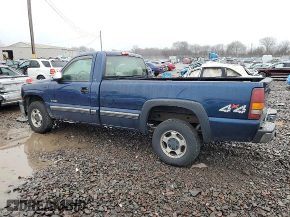 2000 Chevrolet Silverado 1500 with VIN 1GCEK14T1YE313146, listed as a Copart auction lot 84921014 with 188,533 mi miles and Clean Title. Bid and sale history available at carsss.com. Image 2.