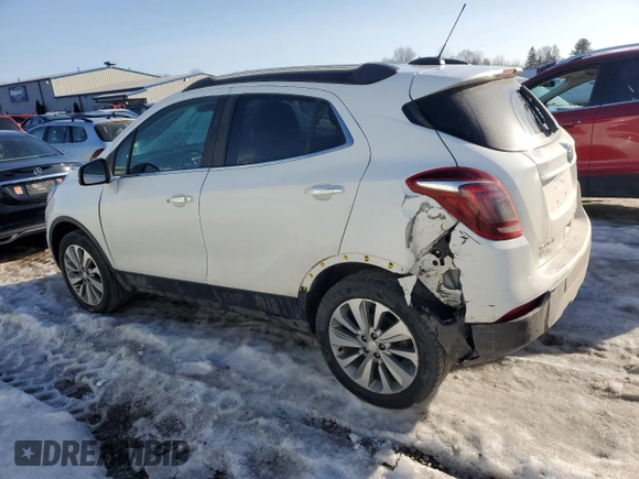 2018 Buick Encore Preferred with VIN KL4CJESB5JB636127, listed as a Copart auction lot 46576905 with 88,486 mi miles and Salvage Title. Bid and sale history available at carsss.com. Image 2.
