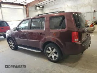 2013 Honda Pilot Touring with VIN 5FNYF4H94DB019217, listed as a Copart auction lot 60746885 with 242,250 mi miles and Non repairable. Bid and sale history available at DreamBid. Image 2.