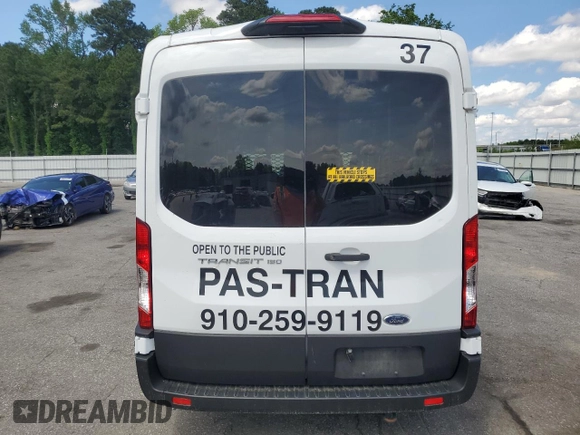 2022 Ford Transit Passenger XL z VIN 1FDZK1C85NKA69802, wystawiony jako Copart lot #56595895 z przebiegiem 67 239 mil mil oraz Szkoda całkowita • Salvage title. Historia ofert i sprzedaży dostępna na DreamBid. Obrazek 6.