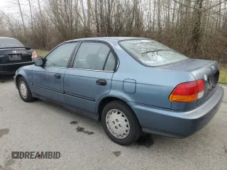 1997 Honda Civic DX with VIN JHMEJ6628VS031179, listed as a Copart auction lot 47281135 with 275,267 mi miles and Salvage Title. Bid and sale history available at DreamBid. Image 2.