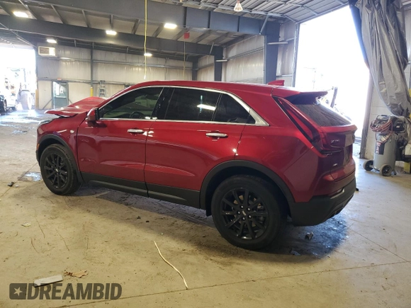 2021 Cadillac XT4 AWD Luxury with VIN 1GYFZBR44MF056778, listed as a Copart auction lot 80963854 with 32,069 mi miles and Salvage Title. Bid and sale history available at carsss.com. Image 2.