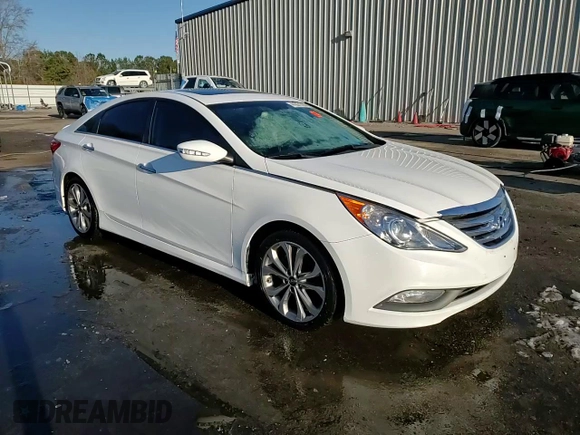 2014 Hyundai Sonata SE with VIN 5NPEC4AC4EH845487, listed as a Copart auction lot 41871765 with Not Provided miles and Salvage Title. Bid and sale history available at DreamBid. Image 13.