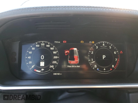 2020 Land Rover Range Rover Sport SE with VIN SALWG2SU9LA885517, listed as a Copart auction lot 51613595 with 46,142 mi miles and Clean title. Bid and sale history available at DreamBid. Image 9.