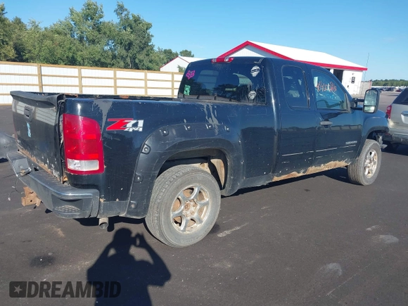 2009 GMC Sierra 1500 SLE with VIN 1GTEK29059Z292915, listed as a IAAI auction lot 40400096 with 180,439 mi miles. Bid and sale history available at carsss.com. Image 4.