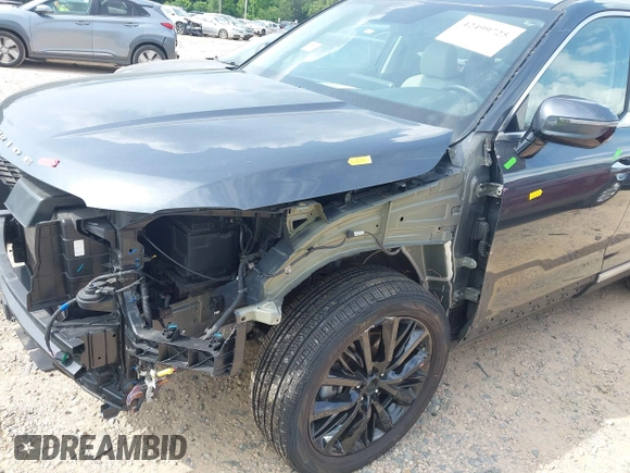2022 Kia Telluride SX with VIN 5XYP54HC2NG266272, listed as a IAAI auction lot 42499725 with 46,577 mi miles and . Bid and sale history available at DreamBid. Image 6.
