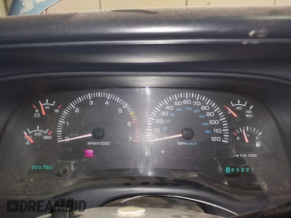 2000 Dodge Dakota Sport with VIN 1B7GG22N3YS639309, listed as a IAAI auction lot 41771758 with 225,795 mi miles and . Bid and sale history available at carsss.com. Image 7.