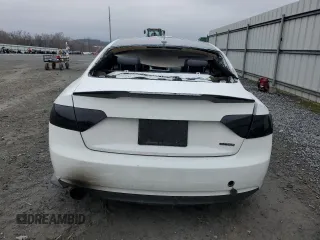 2015 Audi A5 Premium with VIN WAUCFAFRXFA049486, listed as a Copart auction lot 42495405 with 0 mi miles and Salvage Title. Bid and sale history available at carsss.com. Image 6.