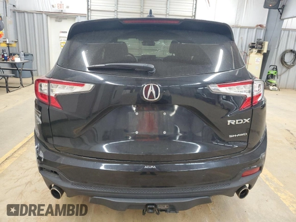 2021 Acura RDX Advance with VIN 5J8TC2H72ML001156, listed as a Copart auction lot 68787134 with 71,548 mi miles and Salvage Title. Bid and sale history available at DreamBid. Image 6.