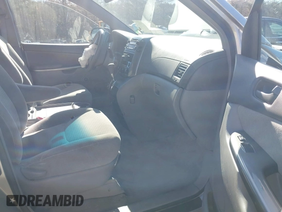 2007 Toyota Sienna CE with VIN 5TDZK23CX7S041018, listed as a IAAI auction lot 41838454 with 249,644 mi miles. Bid and sale history available at carsss.com. Image 5.