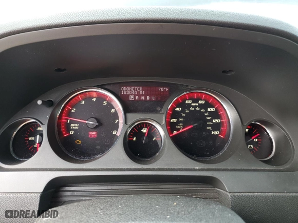 2012 GMC Acadia SLT1 with VIN 1GKKVRED6C1413649, listed as a Copart auction lot 52775295 with 183,040 mi miles and Salvage Title. Bid and sale history available at carsss.com. Image 9.