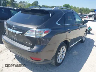 2010 Lexus RX 350 with VIN 2T2ZK1BA8AC031772, listed as a IAAI auction lot 41986113 with 215,318 mi miles. Bid and sale history available at carsss.com. Image 4.