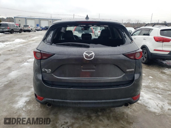 2020 Mazda CX-5 Touring with VIN JM3KFBCM4L0780565, listed as a Copart auction lot 45365425 with 97,524 mi miles and Salvage Title. Bid and sale history available at carsss.com. Image 6.