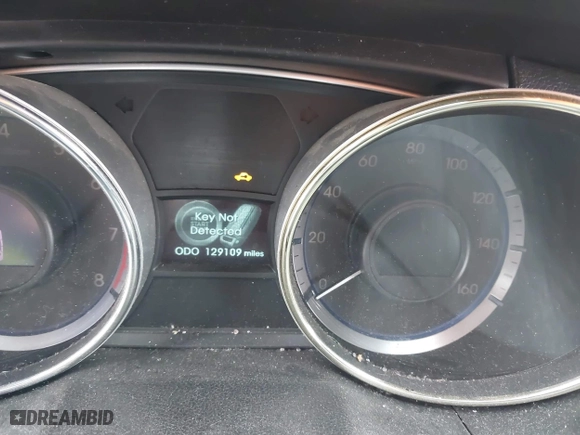 2013 Hyundai Sonata SE with VIN 5NPEC4AC6DH726709, listed as a IAAI auction lot 41967181 with 129,109 mi miles. Bid and sale history available at carsss.com. Image 15.