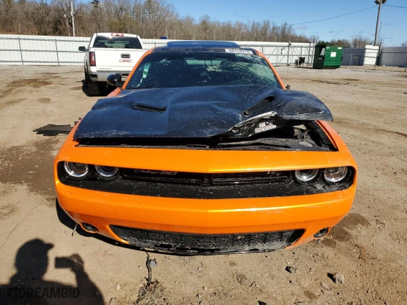 2020 Dodge Challenger R/T Scat Pack with VIN 2C3CDZFJ1LH203697, listed as a Copart auction lot 86728914 with 48,703 mi miles and Salvage Title. Bid and sale history available at carsss.com. Image 5.