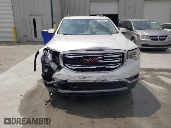 2017 GMC Acadia SLE with VIN 1GKKNLLS0HZ180424, listed as a Copart auction lot 53069325 with 158,493 mi miles and Salvage title. Bid and sale history available at DreamBid. Image 5.