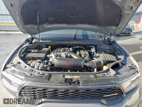 2025 Dodge Durango GT with VIN 1C4RDHDGXSC501321, listed as a Copart auction lot 55216105 with 6,184 mi miles and Salvage title. Bid and sale history available at DreamBid. Image 12.