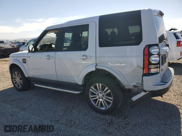 2016 Land Rover LR4 HSE Lux with VIN SALAK2V69GA792458, listed as a Copart auction lot 52592155 with 128,664 mi miles and Salvage Title. Bid and sale history available at DreamBid. Image 2.