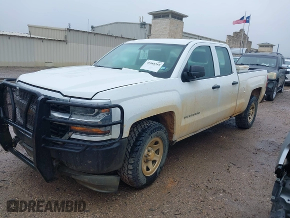 2018 Chevrolet Silverado 1500 Work Truck with VIN 1GCRCNEC5JZ241810, listed as a IAAI auction lot 41888350 with 85,419 mi miles. Bid and sale history available at carsss.com. Image 17.