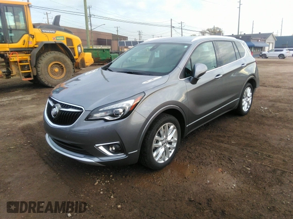 2019 Buick Envision Premium with VIN LRBFX3SX6KD008390, listed as a IAAI auction lot 40948209 with 16,545 mi miles and . Bid and sale history available at carsss.com. Image 2.