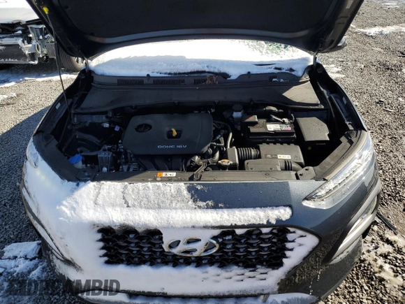 2020 Hyundai Kona SEL Plus with VIN KM8K62AA8LU525634, listed as a Copart auction lot 45044595 with 54,553 mi miles and Salvage Title. Bid and sale history available at carsss.com. Image 12.