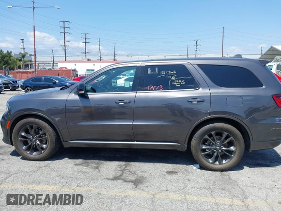 2021 Dodge Durango GT Plus with VIN 1C4RDHDG7MC540807, listed as a IAAI auction lot 42119872 with 97,478 mi miles and . Bid and sale history available at DreamBid. Image 14.