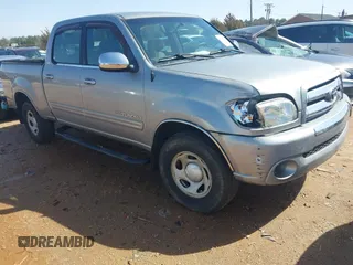 2004 Toyota Tundra SR5 with VIN 5TBDT44184S449246, listed as a IAAI auction lot 41708798 with 262,132 mi miles and . Bid and sale history available at DreamBid. Image 1.