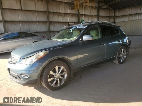 2008 Infiniti EX Journey with VIN JNKAJ09F28M361886, listed as a Copart auction lot 87043644 with 129,125 mi miles and Salvage Title. Bid and sale history available at DreamBid. Image 1.