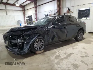 2024 Mazda 3 S with VIN 3MZBPAAM3RM423321, listed as a Copart auction lot 80955314 with 6,889 mi miles and Salvage Title. Bid and sale history available at DreamBid. Image 1.