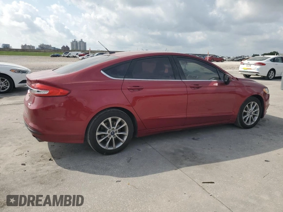 2017 Ford Fusion SE with VIN 3FA6P0HD2HR240357, listed as a Copart auction lot 57470115 with 106,987 mi miles and Salvage title. Bid and sale history available at DreamBid. Image 3.