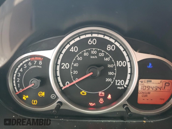 2014 Mazda 2 Touring z VIN JM1DE1LY9E0175946, wystawiony jako Copart lot #55459255 z przebiegiem 109 494 mil mil oraz Szkoda całkowita • Salvage title. Historia ofert i sprzedaży dostępna na DreamBid. Obrazek 9.