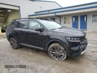 2023 Kia Sorento X-Line SX Prestige with VIN 5XYRKDLF9PG224459, listed as a Copart auction lot 85465904 with 25,136 mi miles and Salvage Title. Bid and sale history available at DreamBid. Image 4.