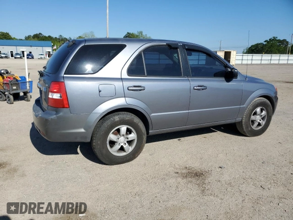 2007 Kia Sorento LX z VIN KNDJD736475695369, wystawiony jako Copart lot #53079175 z przebiegiem 215 324 mil mil oraz Szkoda całkowita • Salvage title. Historia ofert i sprzedaży dostępna na DreamBid. Obrazek 3.