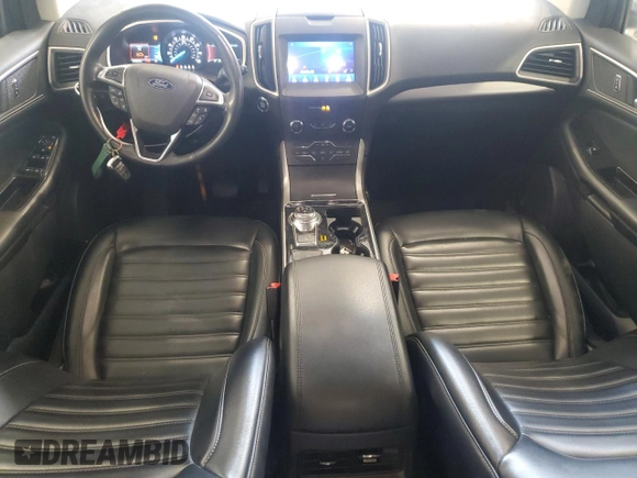 2019 Ford Edge SEL with VIN 2FMPK3J90KBC57633, listed as a Copart auction lot 53300085 with 124,902 mi miles and Clean Title. Bid and sale history available at carsss.com. Image 8.