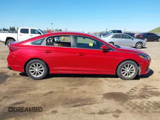 2018 Hyundai Sonata SE with VIN 5NPE24AF3JH607489, listed as a IAAI auction lot 41751030 with 44,044 mi miles and . Bid and sale history available at carsss.com. Image 13.