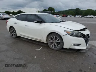 2016 Nissan Maxima SL with VIN 1N4AA6AP4GC403672, listed as a Copart auction lot 58226895 with 153,679 mi miles and Salvage title. Bid and sale history available at DreamBid. Image 4.