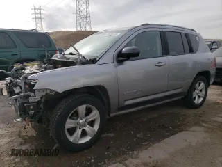 2016 Jeep Compass Sport with VIN 1C4NJDBB0GD617829, listed as a Copart auction lot 49859715 with 83,035 mi miles and Salvage Title. Bid and sale history available at carsss.com. Image 1.