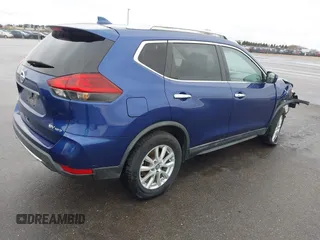 2018 Nissan Rogue SV with VIN KNMAT2MV8JP592365, listed as a IAAI auction lot 42081584 with 58,687 mi miles and . Bid and sale history available at DreamBid. Image 4.