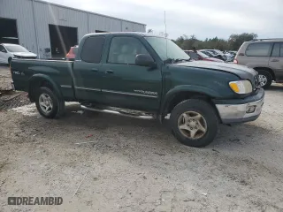 2001 Toyota Tundra Ltd with VIN 5TBBT48111S137332, listed as a Copart auction lot 88669325 with 241,073 mi miles and Salvage Title. Bid and sale history available at carsss.com. Image 4.