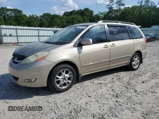 2006 Toyota Sienna XLE z VIN 5TDZA22C06S454701, wystawiony jako Copart lot #55231845 z przebiegiem 134 735 mil mil oraz Szkoda całkowita • Salvage title. Historia ofert i sprzedaży dostępna na DreamBid. Obrazek 1.