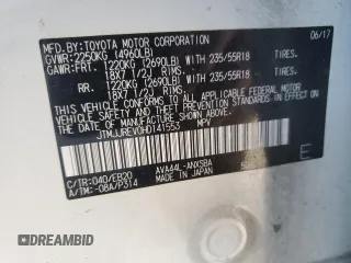 2017 Toyota RAV4 SE z VIN JTMJJREV0HD141553, wystawiony jako Copart lot #83319644 z przebiegiem 155 416 mil mil oraz Szkoda całkowita • Salvage title. Historia ofert i sprzedaży dostępna na DreamBid. Obrazek 13.