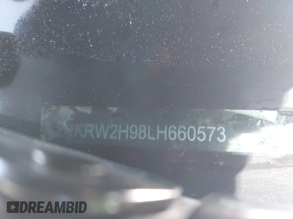 2020 Honda CR-V Touring with VIN 2HKRW2H98LH660573, listed as a IAAI auction lot 41524610 with 37,493 mi miles and . Bid and sale history available at DreamBid. Image 17.