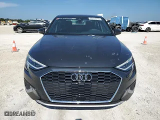 2023 Audi A3 Premium with VIN WAUAUDGY0PA047025, listed as a Copart auction lot 63116293 with 1,232 mi miles. Bid and sale history available at carsss.com. Image 5.