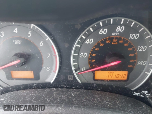 2010 Toyota Corolla with VIN 2T1BU4EE4AC496968, listed as a IAAI auction lot 42352874 with 141,042 mi miles and . Bid and sale history available at DreamBid. Image 15.