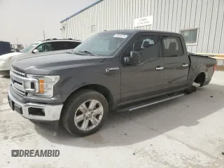 2018 Ford F-150 XL with VIN 1FTEW1C52JKF74963, listed as a Copart auction lot 48969075 with 0 mi miles and Salvage Title. Bid and sale history available at carsss.com. Image 1.