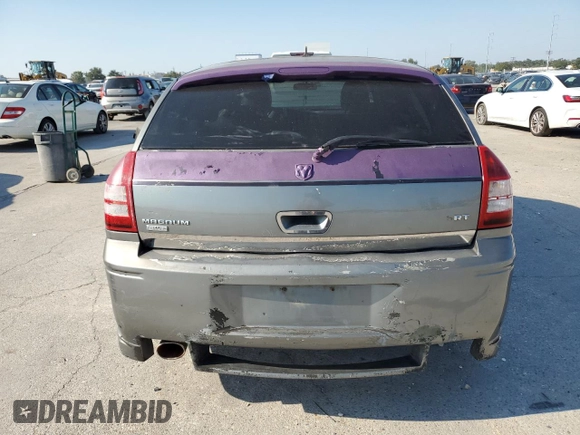2005 Dodge Magnum R/T with VIN 2D4GZ58255H579306, listed as a Copart auction lot 74365564 with 130,426 mi miles and Salvage Title. Bid and sale history available at DreamBid. Image 6.