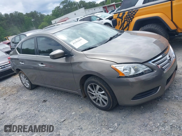 2015 Nissan Sentra SV z VIN 3N1AB7APXFY244338, wystawiony jako IAAI lot #42182605 z przebiegiem 166 366 mil mil oraz . Historia ofert i sprzedaży dostępna na DreamBid. Obrazek 13.