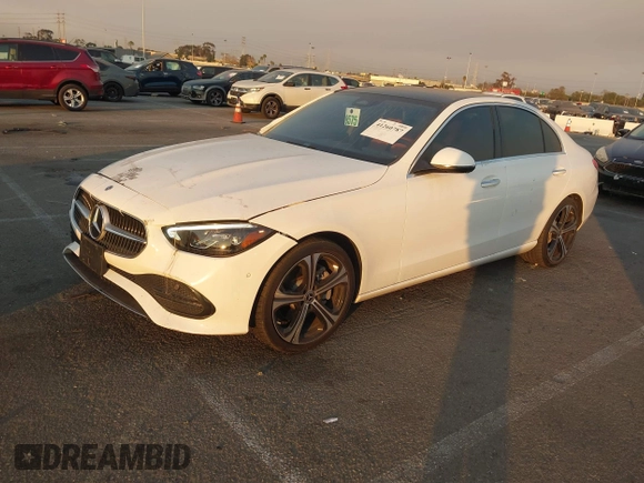 2022 Mercedes-Benz C 300 with VIN W1KAF4GBXNR039236, listed as a IAAI auction lot 41260787 with 20,658 mi miles and . Bid and sale history available at DreamBid. Image 18.