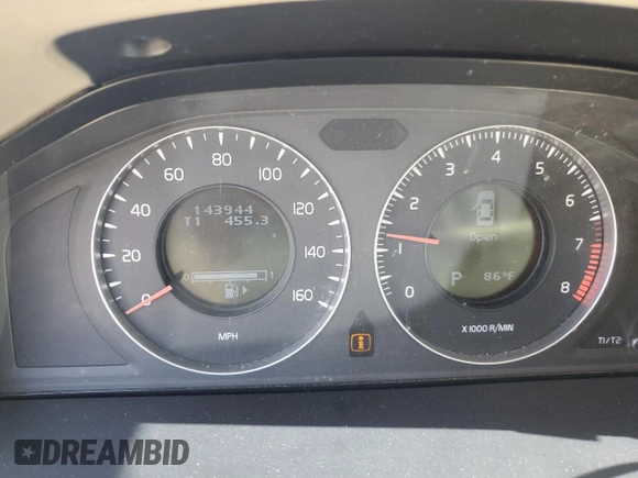 2008 Volvo S80 3.2L with VIN YV1AS982681079215, listed as a Copart auction lot 74850144 with 143,944 mi miles and Salvage Title. Bid and sale history available at carsss.com. Image 9.